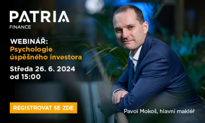 WEBINÁŘ Psychologie úspěšného investora s hlavním makléřem Pavlem Mokošem - 26. června od 15:00